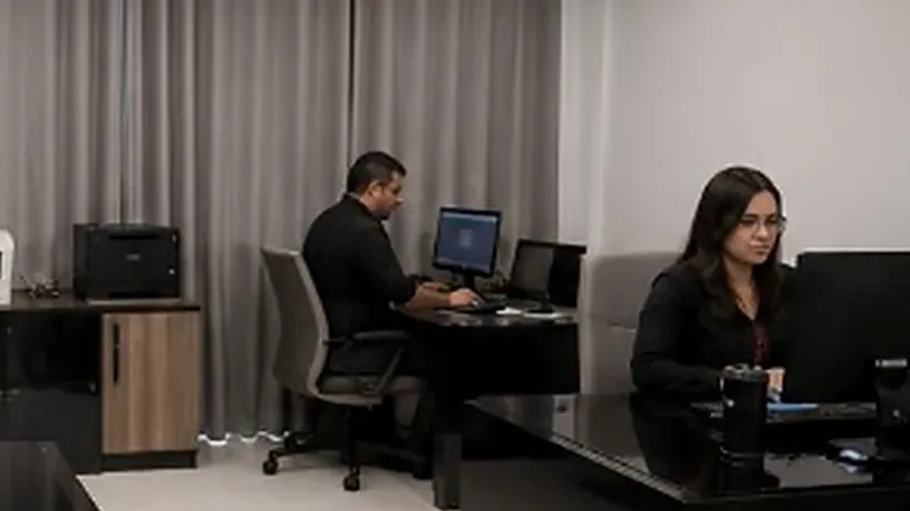 Contadores da Valor Prime no escritório do Setor Coimbra