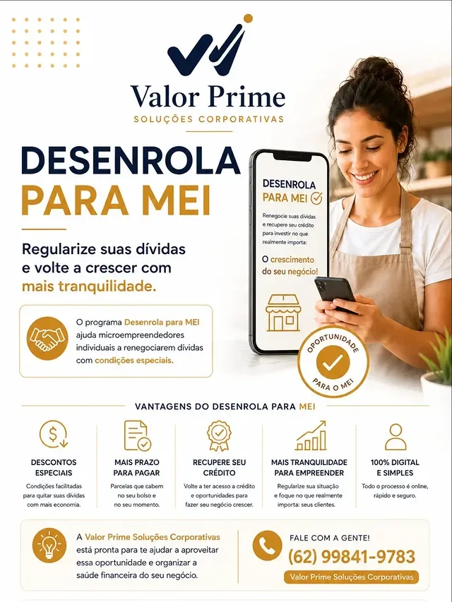 Desenrola para MEI: regularize suas dívidas e volte a crescer com mais tranquilidade